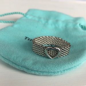 Authentic Tiffany & Co Mesh Ring